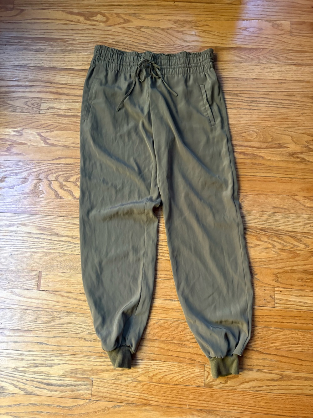 RACHEL Rachel Roy Olive Drawstring Jogger Pants